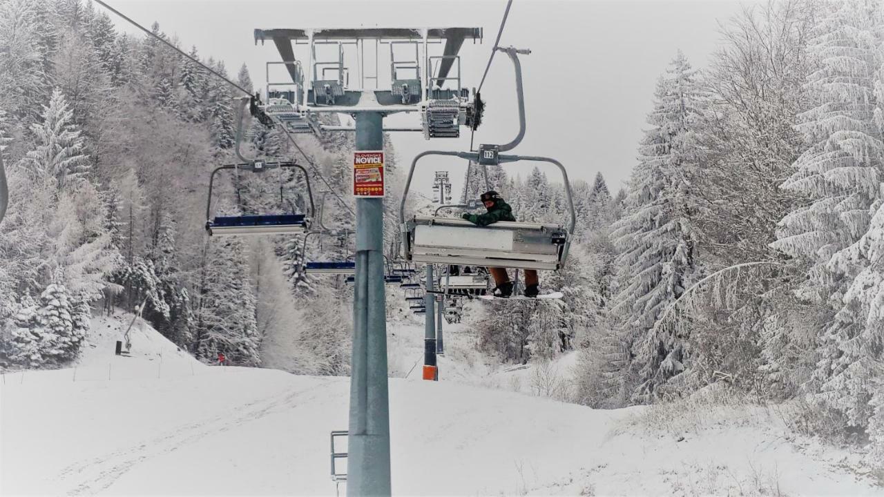 Mountain Peaks Apartment With Sauna กอซด์มาร์ทูลเย็ก ภายนอก รูปภาพ